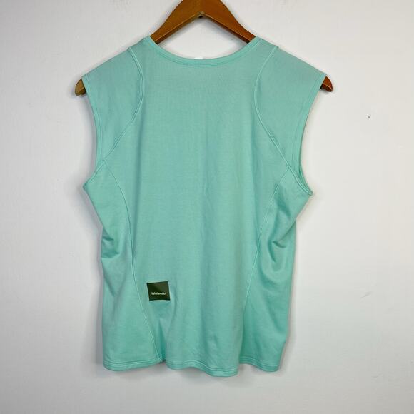 Lululemon Cap Sleeve Hiking Tank Top Mesh Breathable Gorpcore Workout womens 10 - Picture 9 of 14